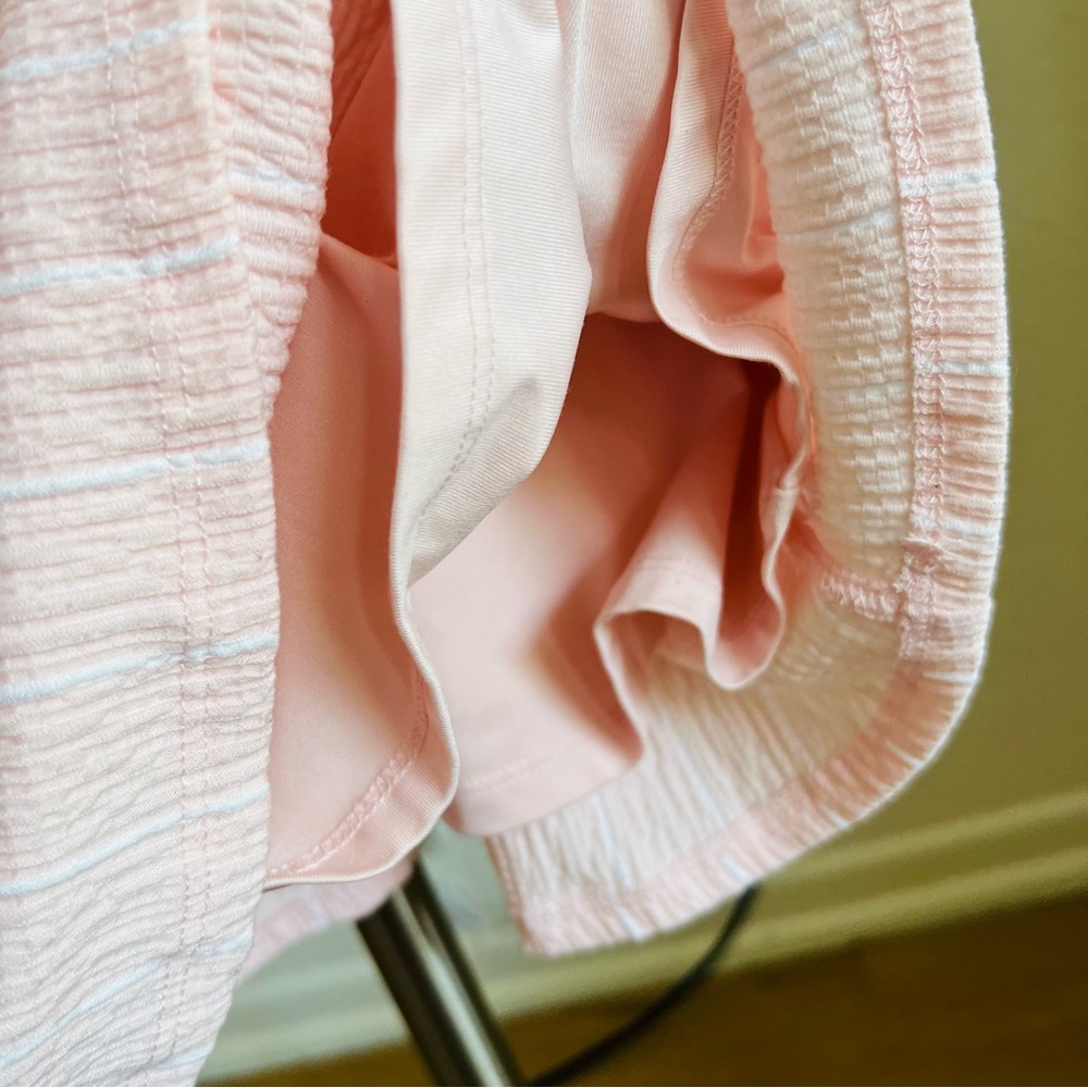 Lovers + Friends McCall Mini Dress Size M
Pink and White Stripe Sleeveless - Picture 6 of 11